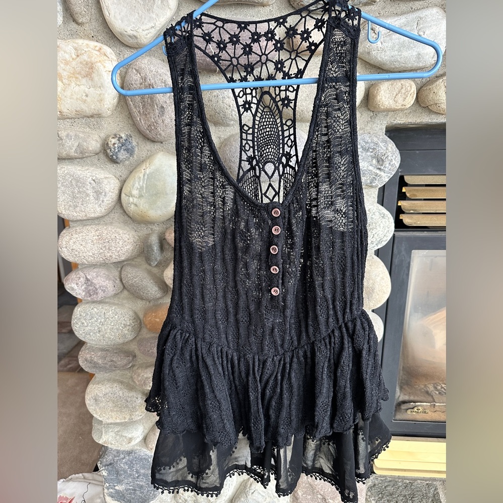 Lacy tank top
